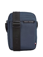 Tommy Hilfiger Blue Mini Reporter Bag - Image 1 of 5