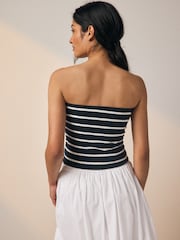 Stripe/White/Pink Bandeau Boobtubes 3 Pack - Image 3 of 9