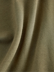 Olive Green Jersey Cycle Shorts - Image 7 of 7