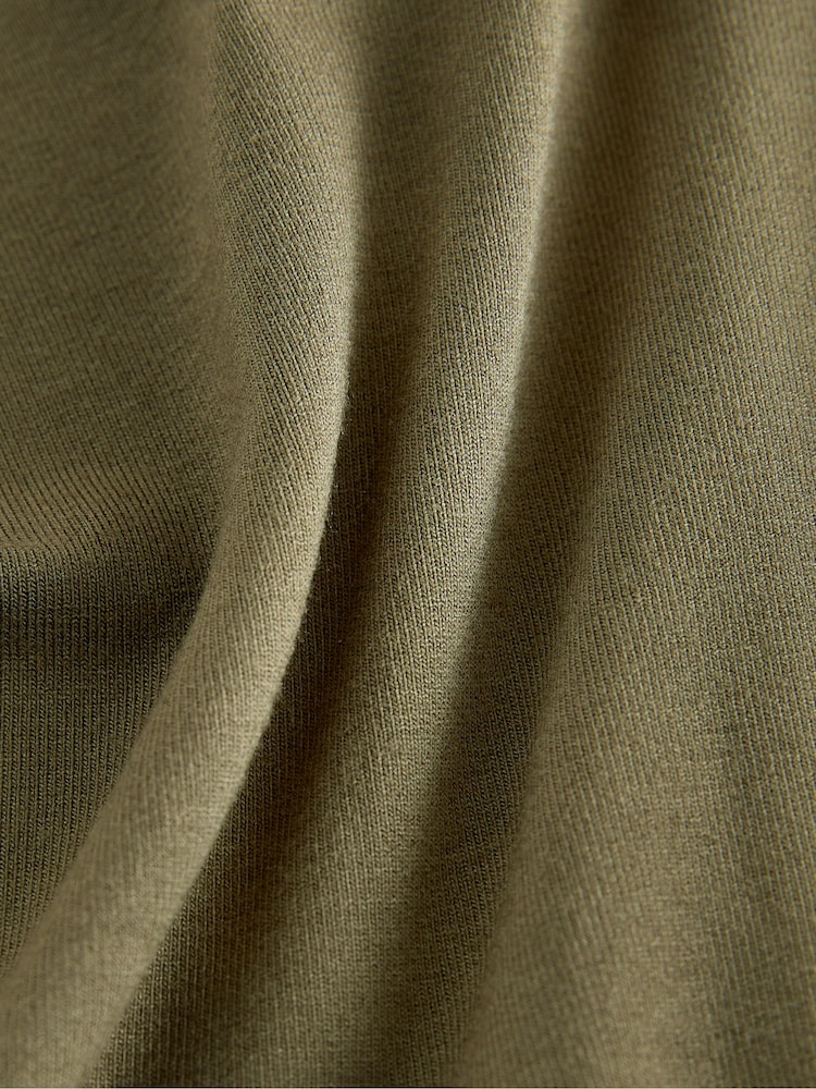 Olive Green Jersey Cycle Shorts - Image 7 of 7
