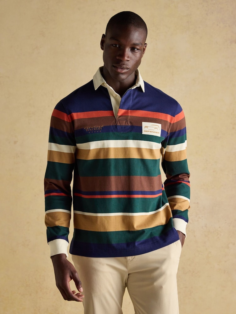 Joules Official Burghley Multi Rugby Club Shirt - Image 1 of 11