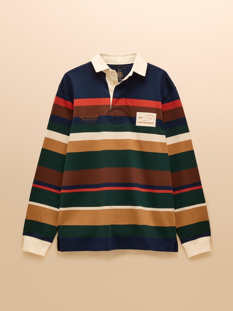 Joules Official Burghley Multi Rugby Club Shirt - Image 11 of 11