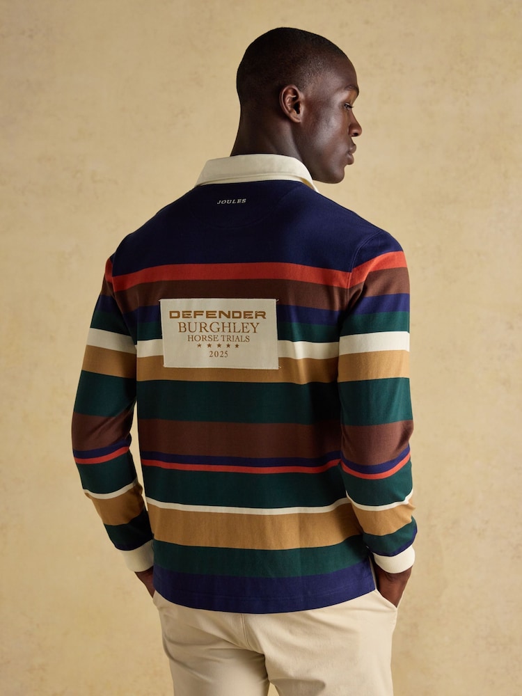 Joules Official Burghley Multi Rugby Club Shirt - Image 2 of 11