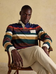 Joules Official Burghley Multi Rugby Club Shirt - Image 4 of 11