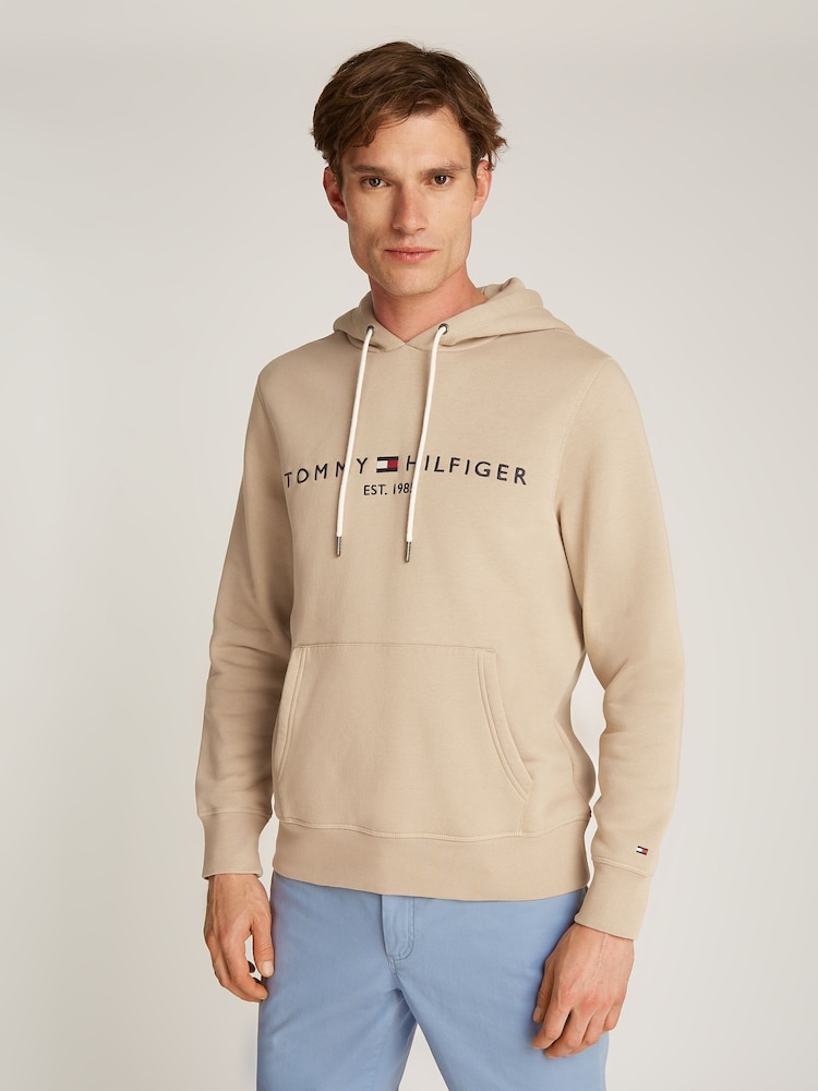 Tommy Hilfiger Hanorac cu glugă Cu Snur Și Logo Brodat - Image 1 of 7