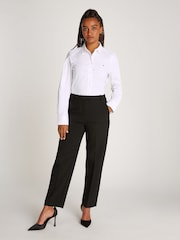 Tommy Hilfiger Pink Regular Fit Essential Poplin Shirt - Image 3 of 6
