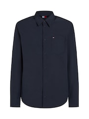 Tommy Hilfiger Blue Blue Packable Shacket - Image 1 of 2