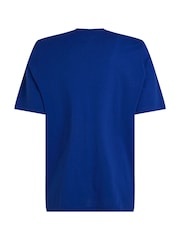 Tommy Hilfiger Blue Plus Regular Fit 100% Cotton T-Shirt - Image 6 of 6