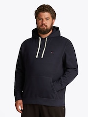 Tommy Hilfiger Blue Plus Essential Fleece Hoodie - Image 3 of 6