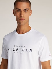 Tommy Hilfiger White 100% Cotton Big T-Shirt - Image 3 of 6