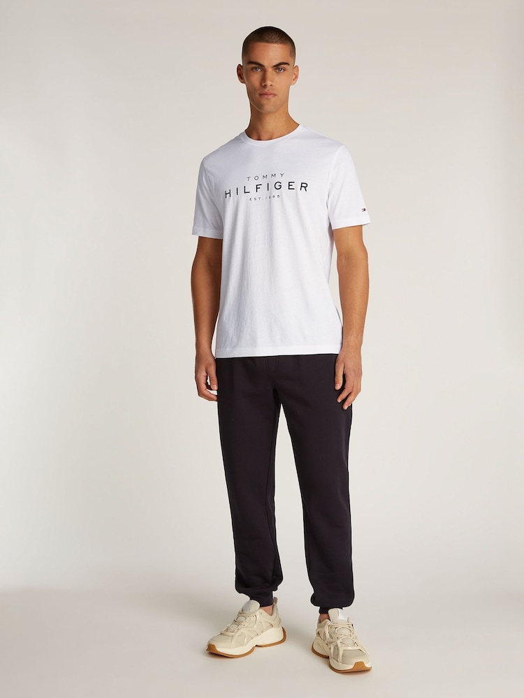 Tommy Hilfiger White 100% Cotton Big T-Shirt - Image 4 of 6