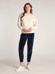 Tommy Hilfiger Natural Regular Fit Modern Crew Neck Sweatshirt - Image 3 of 6