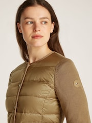 Tommy Hilfiger Brown Ultralight Down Knit Jacket - Image 4 of 6