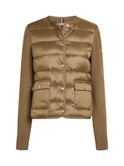 Tommy Hilfiger Brown Ultralight Down Knit Jacket - Image 5 of 6