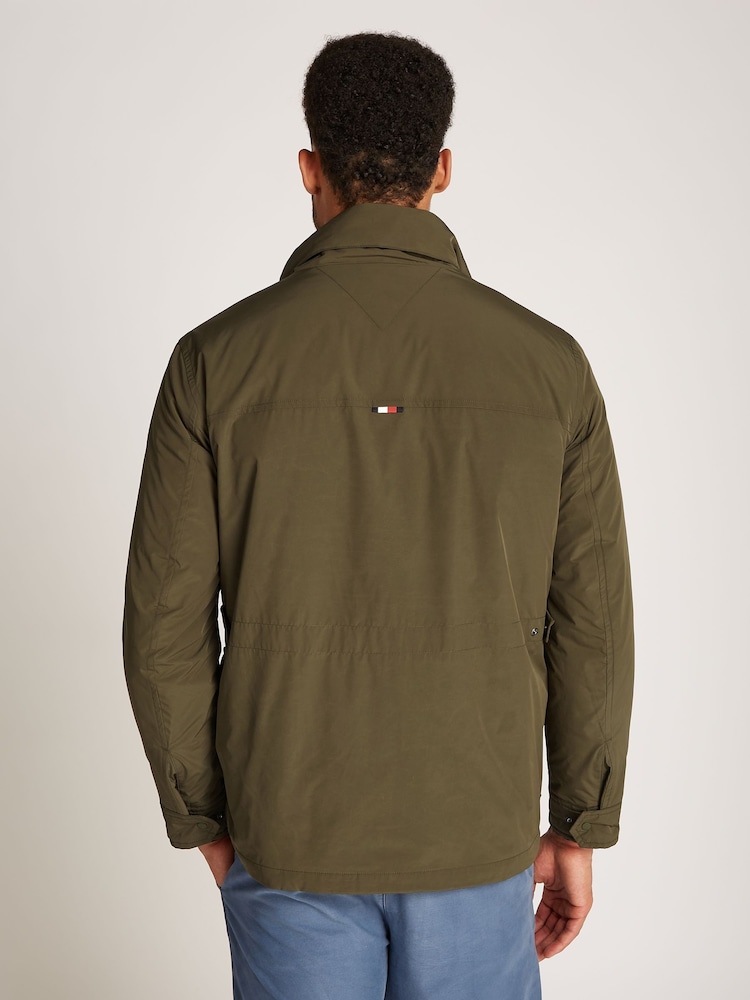 Tommy Hilfiger Green Packable Field Jacket - Image 2 of 6