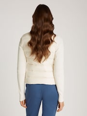 Tommy Hilfiger Cream Down Feminine Gloss Jacket - Image 2 of 6