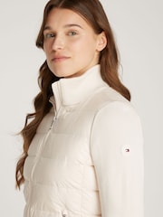 Tommy Hilfiger Cream Down Feminine Gloss Jacket - Image 4 of 6