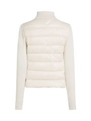 Tommy Hilfiger Cream Down Feminine Gloss Jacket - Image 6 of 6