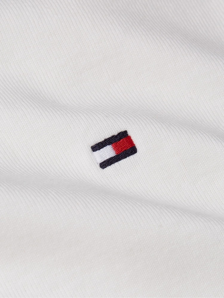 Tommy Hilfiger Natural Curve Slim Cody Crew Neck 100% Cotton T-Shirt - Image 3 of 3