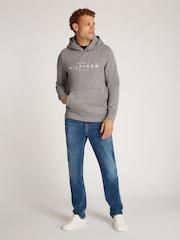 Tommy Hilfiger Grey Regular Fit Hoodie - Image 4 of 6