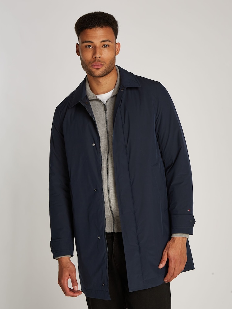 Tommy Hilfiger Blue Packable Car Coat - Image 1 of 6