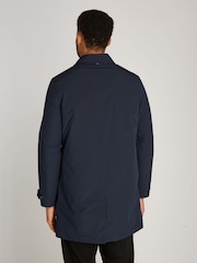 Tommy Hilfiger Blue Packable Car Coat - Image 2 of 6