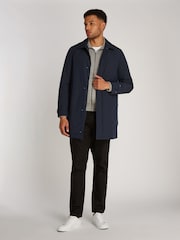 Tommy Hilfiger Blue Packable Car Coat - Image 3 of 6