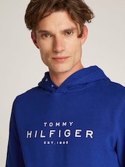 Tommy Hilfiger Blue Regular Fit Hoodie - Image 3 of 6