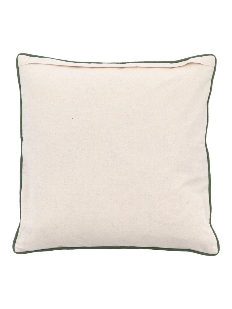 Gallery Home Green Forest Xmas Tree 100% Cotton Cushion 450x450mm - Image 2 of 4