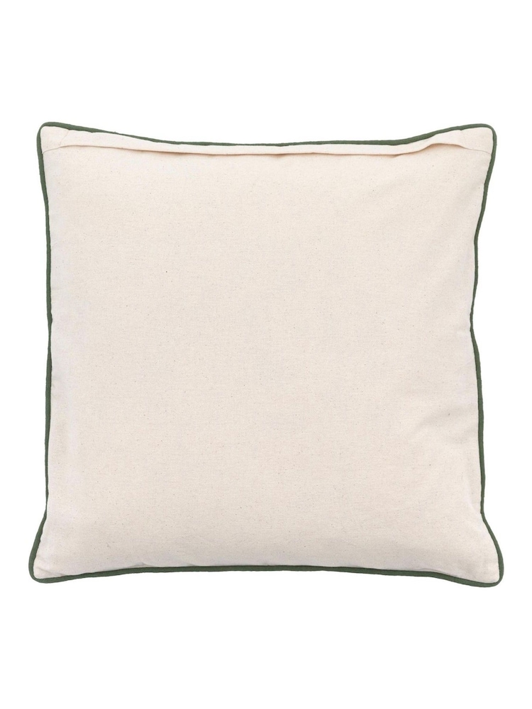 Gallery Home Green Forest Xmas Tree 100% Cotton Cushion 450x450mm - Image 2 of 6 Gallery Home Green Forest Xmas Tree 100% Cotton Cushion 450x450mm - Image 2 of 6
