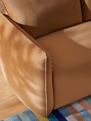 Soft Velvet Caramel Brown Ashby 2 Seater Small Sofa - Image 5 of 9