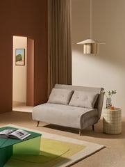 MADE.COM Natural Corduroy Haru 2 Seater Sofa Bed - Image 1 of 7