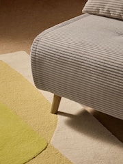 MADE.COM Natural Corduroy Haru 2 Seater Sofa Bed - Image 3 of 7