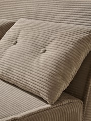 MADE.COM Natural Corduroy Haru 2 Seater Sofa Bed - Image 4 of 7