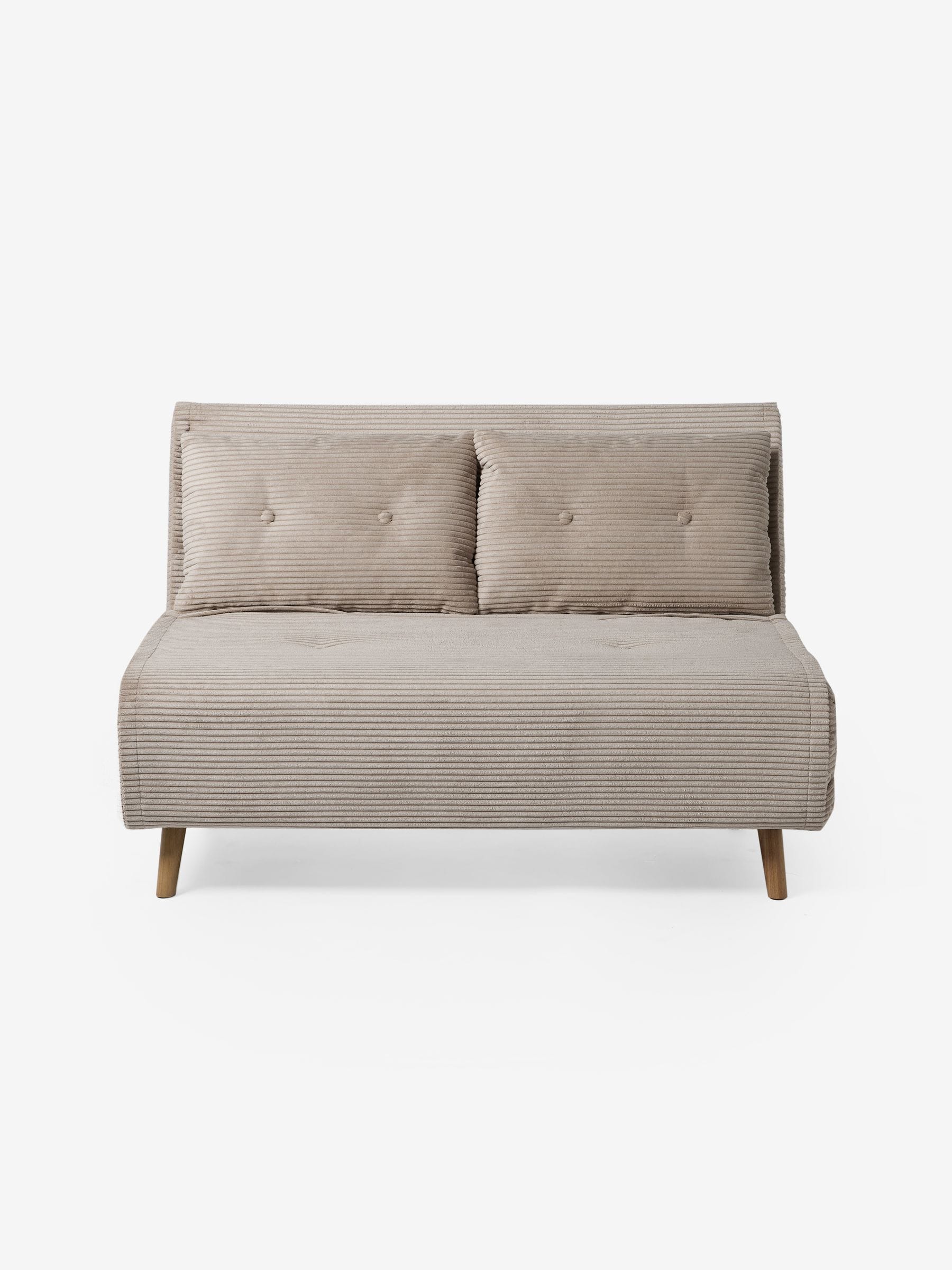 HARU　　　2/2 Buy MADE.COM Natural Corduroy Haru 2 Seater Sofa Bed from