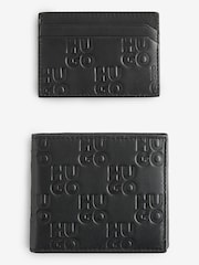 HUGO Stacked Logo Nappa Leather Gift Set - Bild 1 von 2