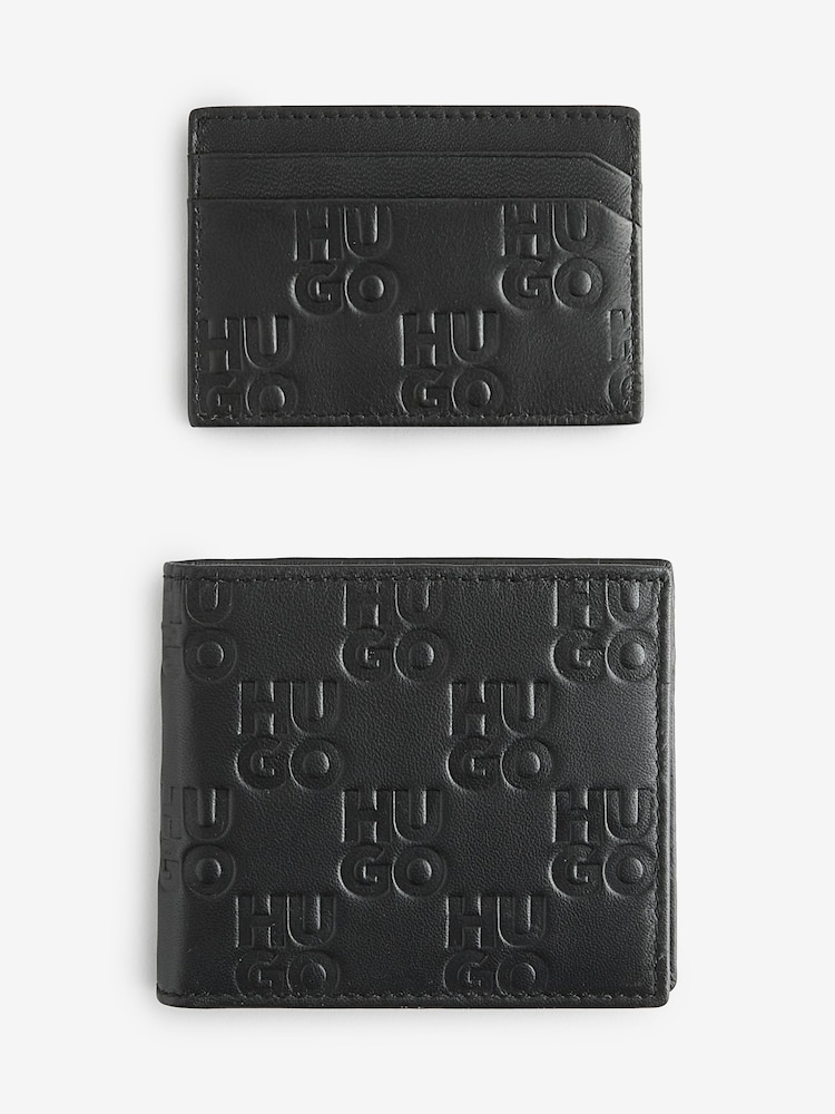 HUGO Stacked Logo Nappa Leather Gift Set - Bild 2 von 2