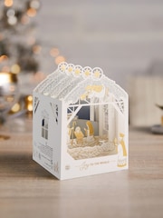 Hallmark Music and Light Up 3D Pop Up Nativity Christmas Card - Image 1 of 4
