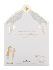 Hallmark Music and Light Up 3D Pop Up Nativity Christmas Card - Image 4 of 4