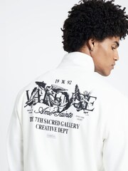 River Island White Valence Angels Print Sweatshirt - Image 4 of 6