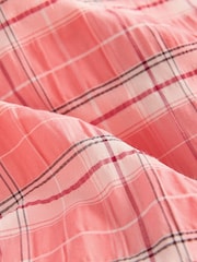 Pink Wide Leg Pull On Check Trousers - Image 7 of 8