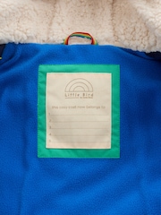 Little Bird by Jools Oliver Multi Bright Chevron Shower Resistant Padded Coat - Image 7 of 7