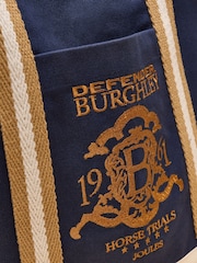 Joules Official Burghley Navy Tote Bag - Image 6 of 7