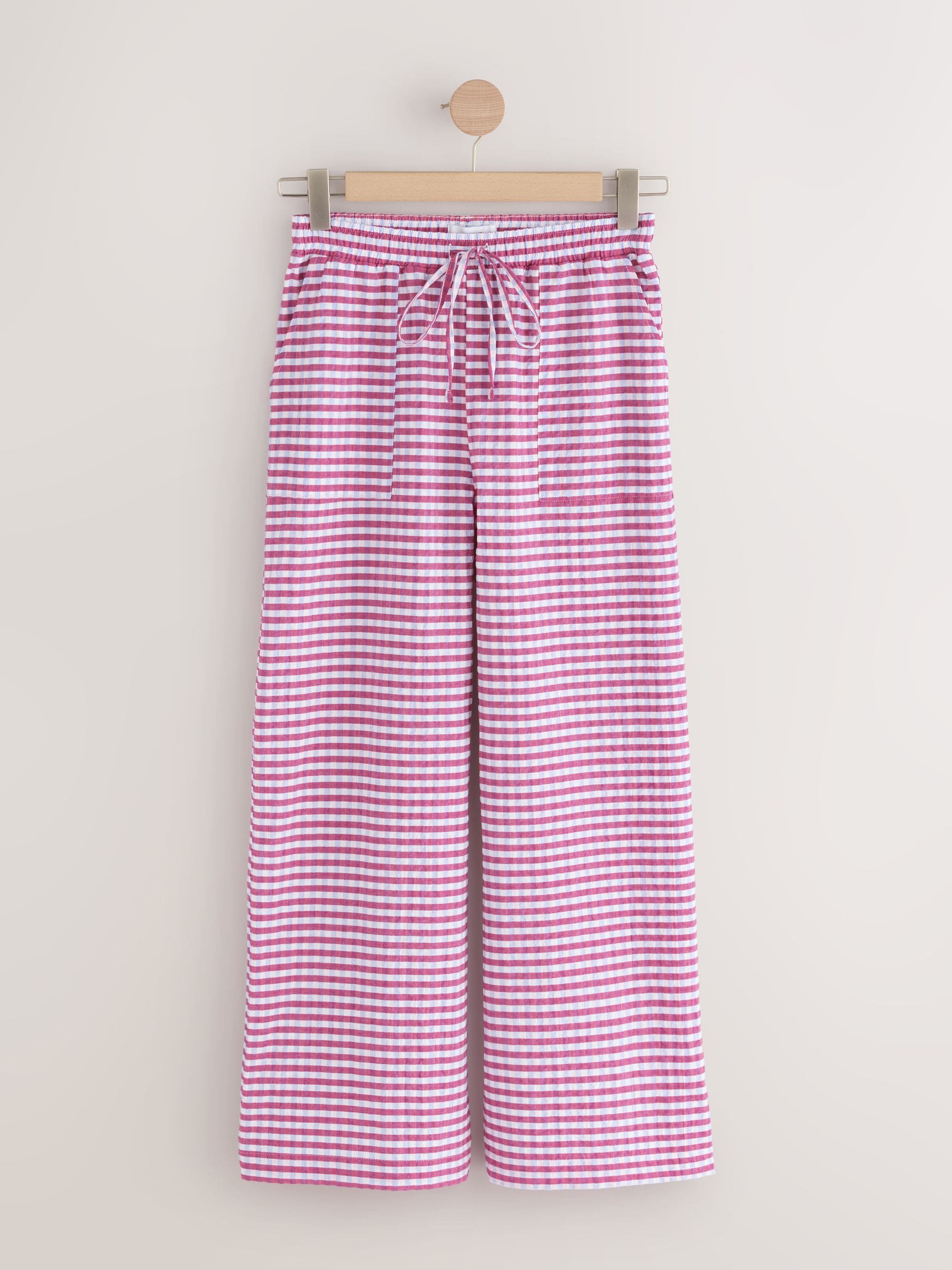 パンツ n.k atelier FLORAL GINGHAM PANTS n.k atelier / flower gingham pants