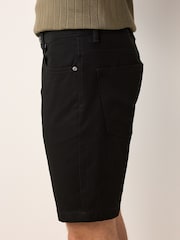 Black Motionflex 5 Pocket Chino Shorts - Image 4 of 8