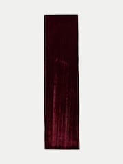 Roșu - Jigsaw Velvet Plisse Scarf - Imaginea 3 din 4