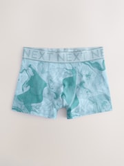 Blue Marble Print Boxers 5 Pack (2-16yrs) - Image 6 of 8
