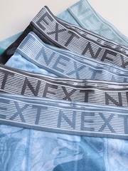 Blue Marble Print Boxers 5 Pack (2-16yrs) - Image 7 of 8