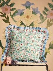 Cath Kidston Blue Miffy Ruffle Edge Cushion - Image 5 of 9