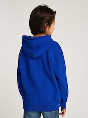 Tommy Hilfiger Blue Archive Fit Flag 100% Cotton Hoodie - Image 2 of 5